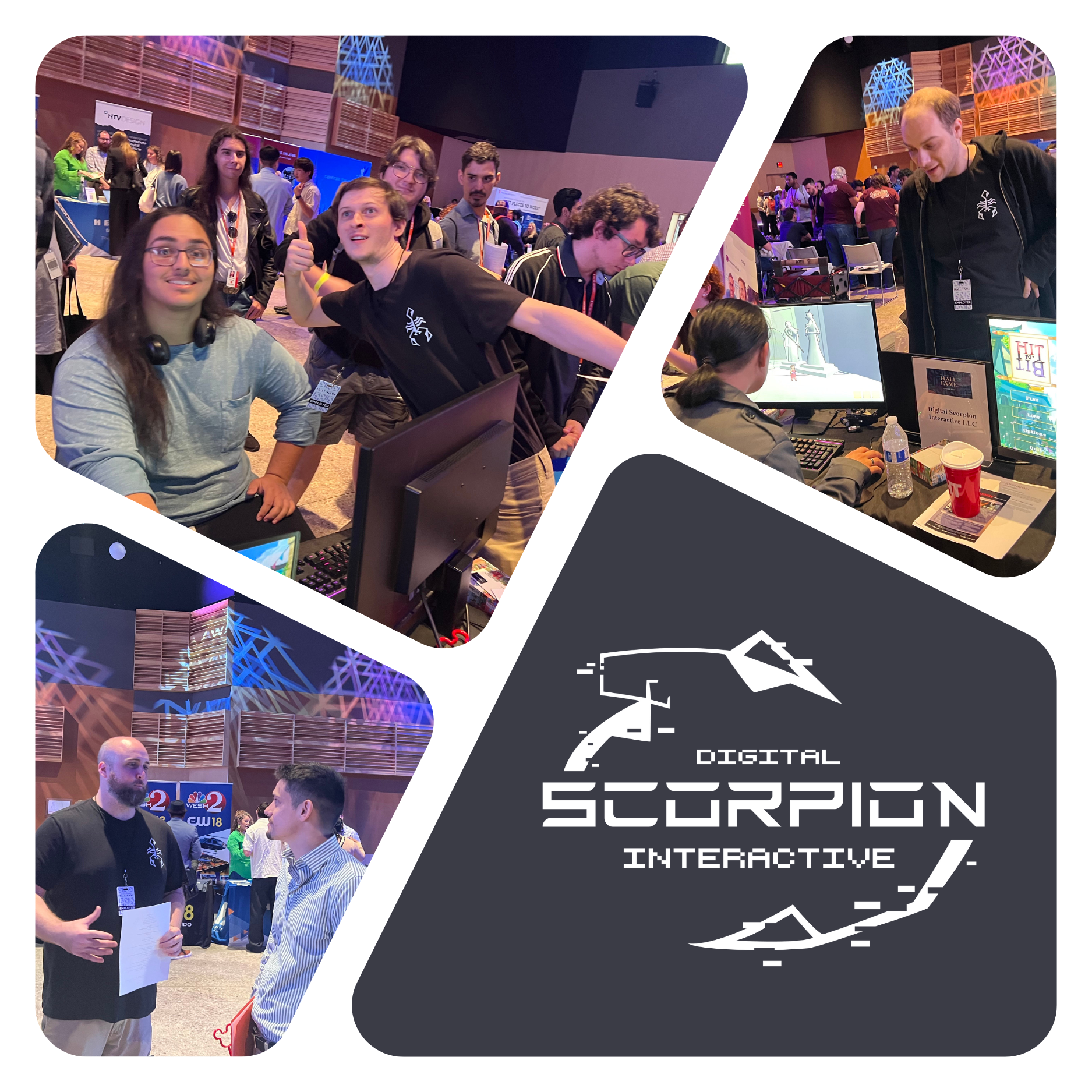Digital Scorpion Interactive team having fun